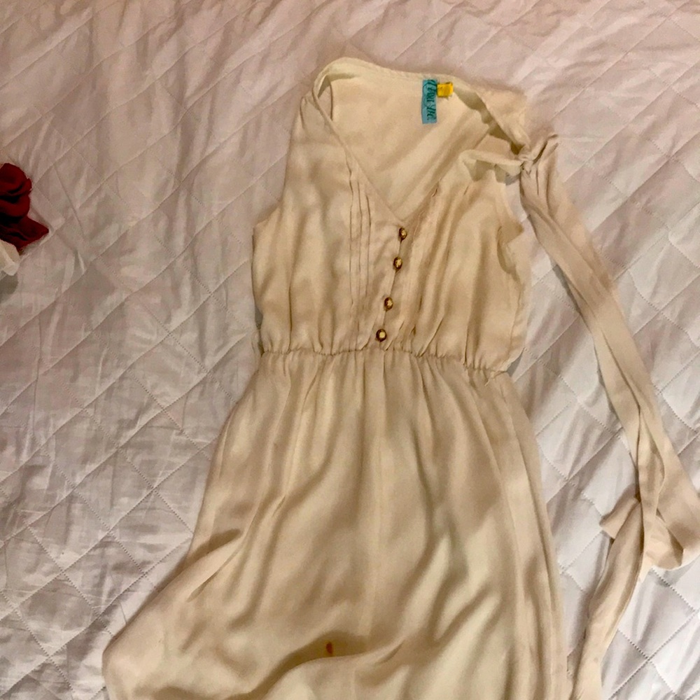 White Dina be goddess dress